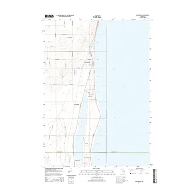 2014 Map of Greenbush, 2014 Print