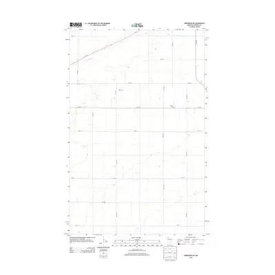 2013 Map of Greenbush NE, 2013 Print