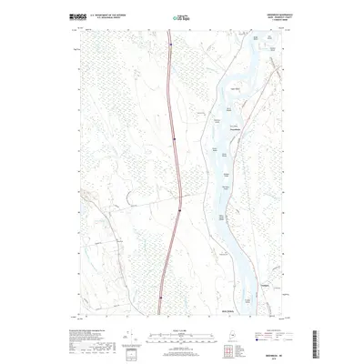 2018 Map of Greenbush, 2018 Print