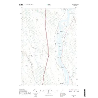 2021 Map of Greenbush, 2021 Print
