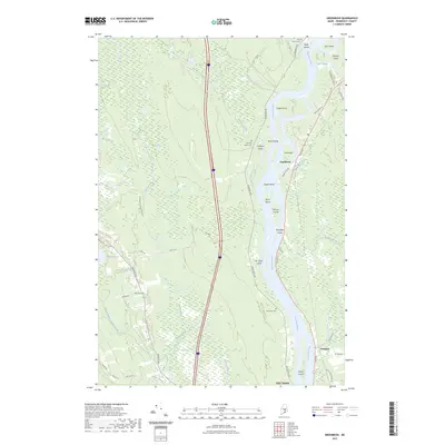 2023 Map of Greenbush, 2023 Print