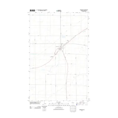 2013 Map of Greenbush, 2013 Print
