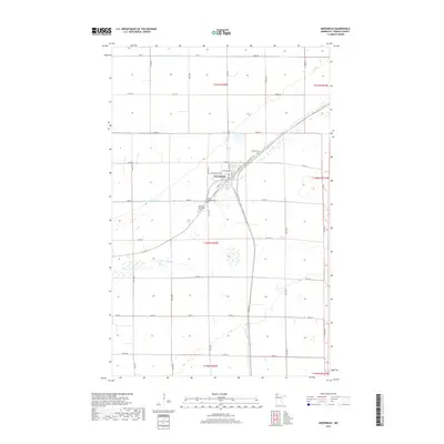 2019 Map of Greenbush, 2019 Print
