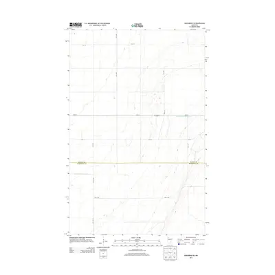 2013 Map of Greenbush SE, 2013 Print