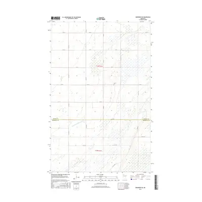 2016 Map of Greenbush SE, 2016 Print
