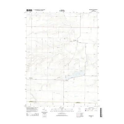 2015 Map of Greenbush, 2015 Print