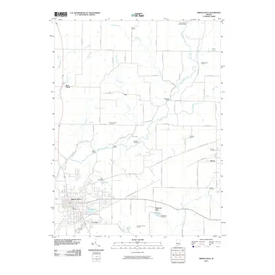 2010 Map of Greencastle, 2010 Print