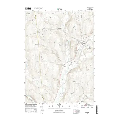 2016 Map of Greene, 2016 Print