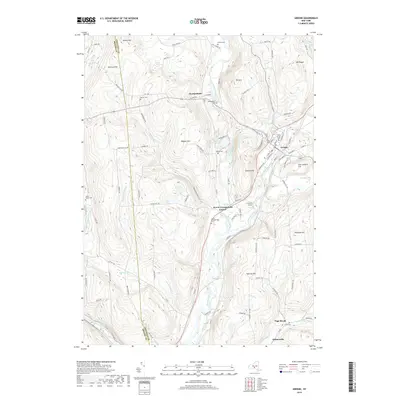 2019 Map of Greene, 2019 Print