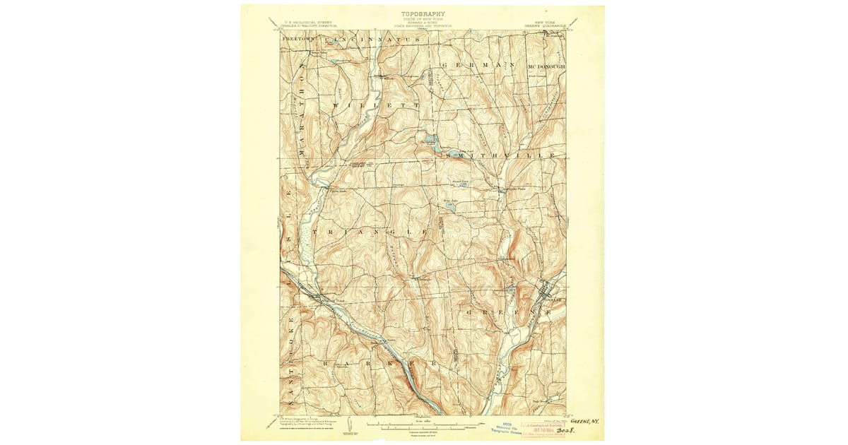 Old Maps of Cincinnatus, NY | Pastmaps