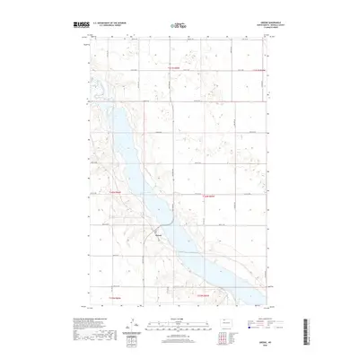 2020 Map of Greene, 2020 Print