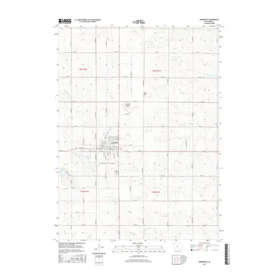 2015 Map of Greenfield, 2015 Print
