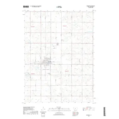 2018 Map of Greenfield, 2018 Print