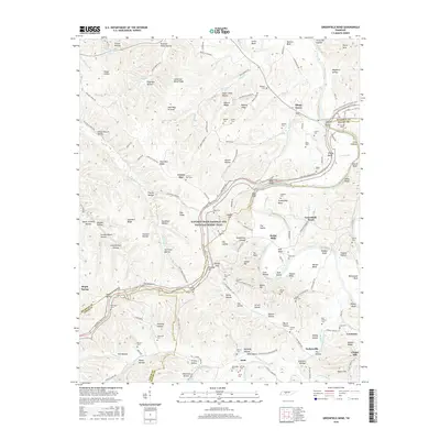 2016 Map of Greenfield Bend, 2016 Print
