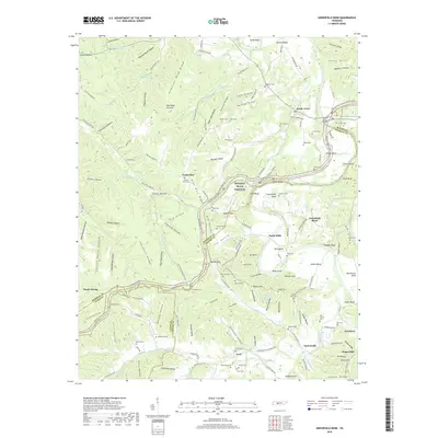 2019 Map of Greenfield Bend, 2019 Print