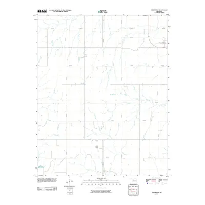 2009 Map of Greenfield, 2009 Print