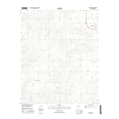 2016 Map of Greenfield, 2016 Print