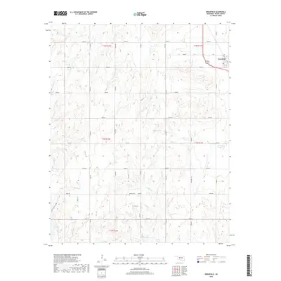 2018 Map of Greenfield, 2018 Print