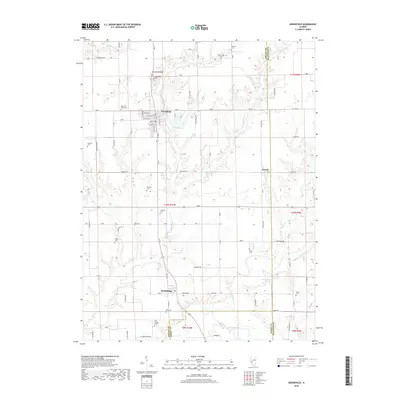 2018 Map of Greenfield, 2018 Print