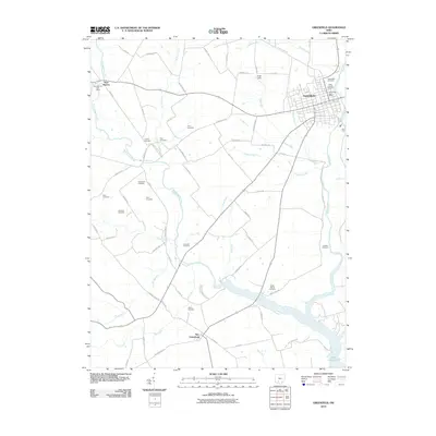 2010 Map of Greenfield, 2010 Print