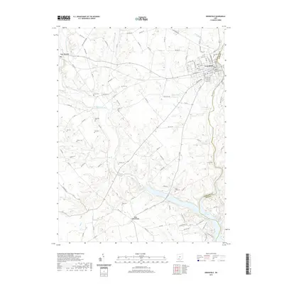 2019 Map of Greenfield, 2019 Print