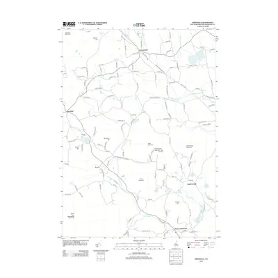 2012 Map of Greenfield, 2012 Print