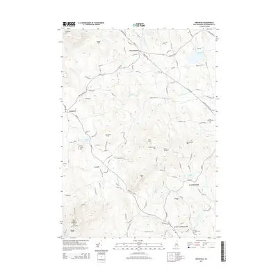 2015 Map of Greenfield, 2015 Print