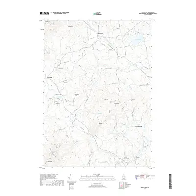 2018 Map of Greenfield, 2018 Print