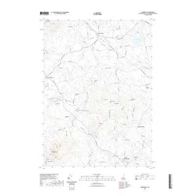 2021 Map of Greenfield, 2021 Print
