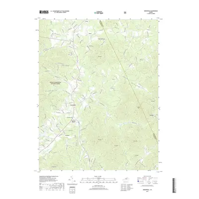 2019 Map of Greenfield, 2019 Print