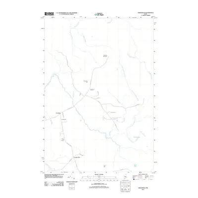 2011 Map of Greenfield, 2011 Print