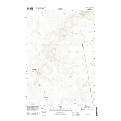 2014 Map of Greenfield, 2014 Print