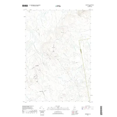 2018 Map of Greenfield, 2018 Print
