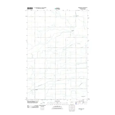 2011 Map of Greenfield, 2011 Print