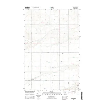 2017 Map of Greenfield, 2017 Print