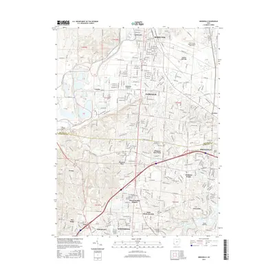 2016 Map of Greenhills, 2016 Print