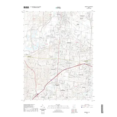 2019 Map of Greenhills, 2019 Print