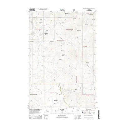 2014 Map of Greenhorn Mountain, 2014 Print