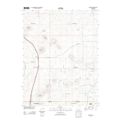 2013 Map of Greenland, 2013 Print
