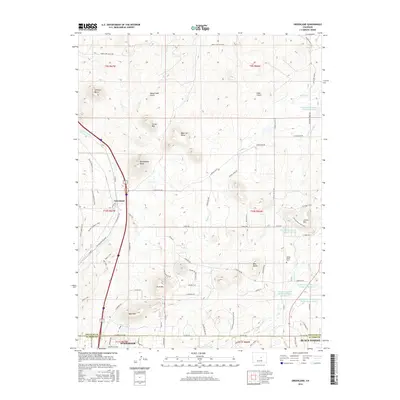 2016 Map of Greenland, 2016 Print