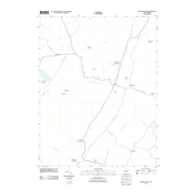 2011 Map of Greenland Gap, 2011 Print