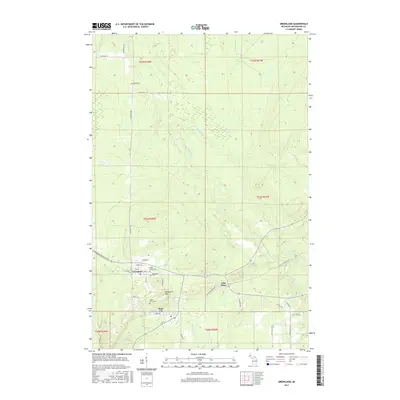 2017 Map of Greenland, 2017 Print