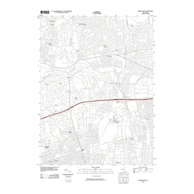 2010 Map of Greenlawn, 2010 Print