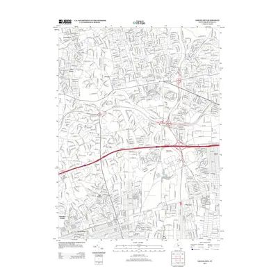 2013 Map of Greenlawn, 2013 Print