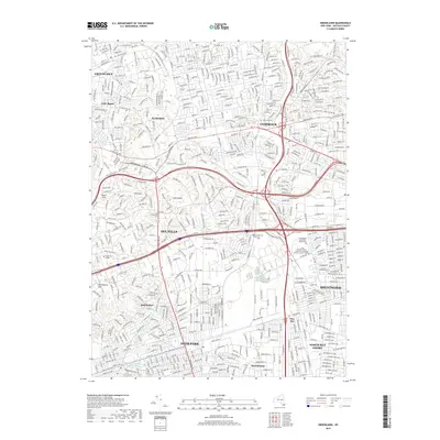 2019 Map of Greenlawn, 2019 Print