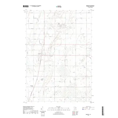 2018 Map of Greenleaf, 2018 Print