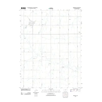 2012 Map of Greenleaf, 2012 Print