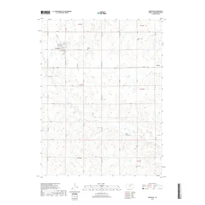 2018 Map of Greenleaf, 2018 Print