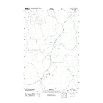 2011 Map of Greenough, 2011 Print