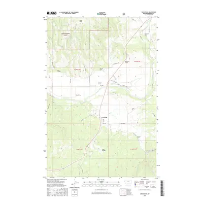 2017 Map of Greenough, 2017 Print